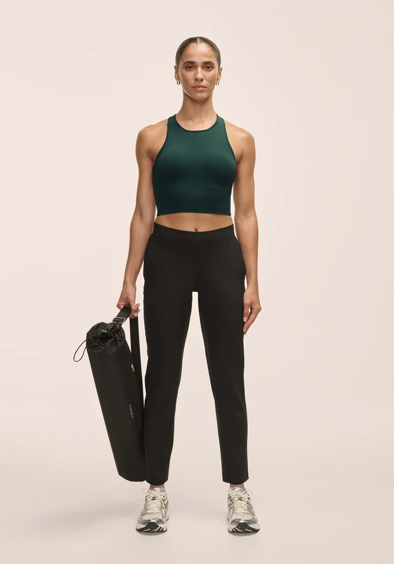 Slim Woven Pants - Black