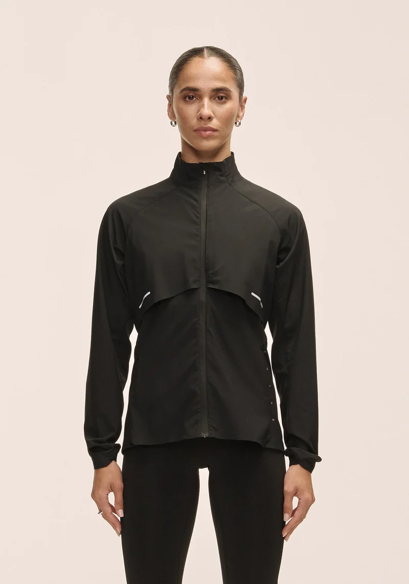 Dynamic Windbreaker Jacket - Black