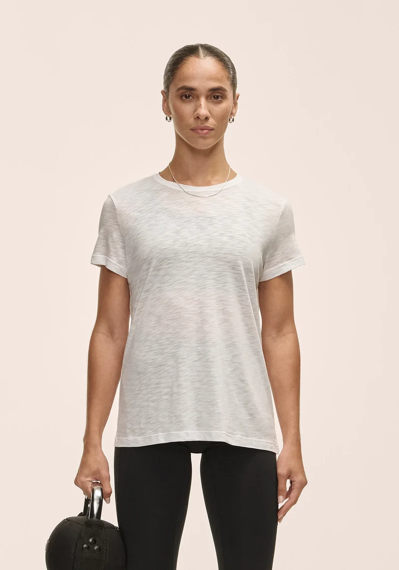 Soft Texture Tee - White