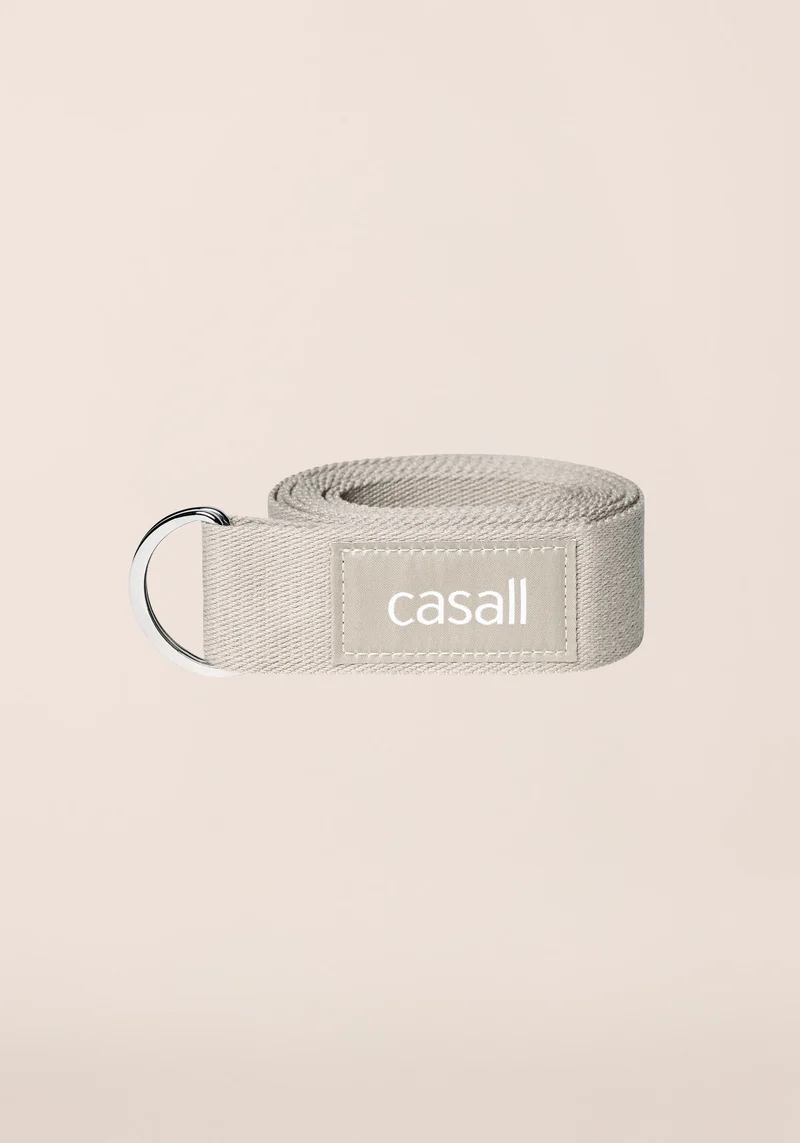 Alignment Yoga Strap - Light Cashmere
