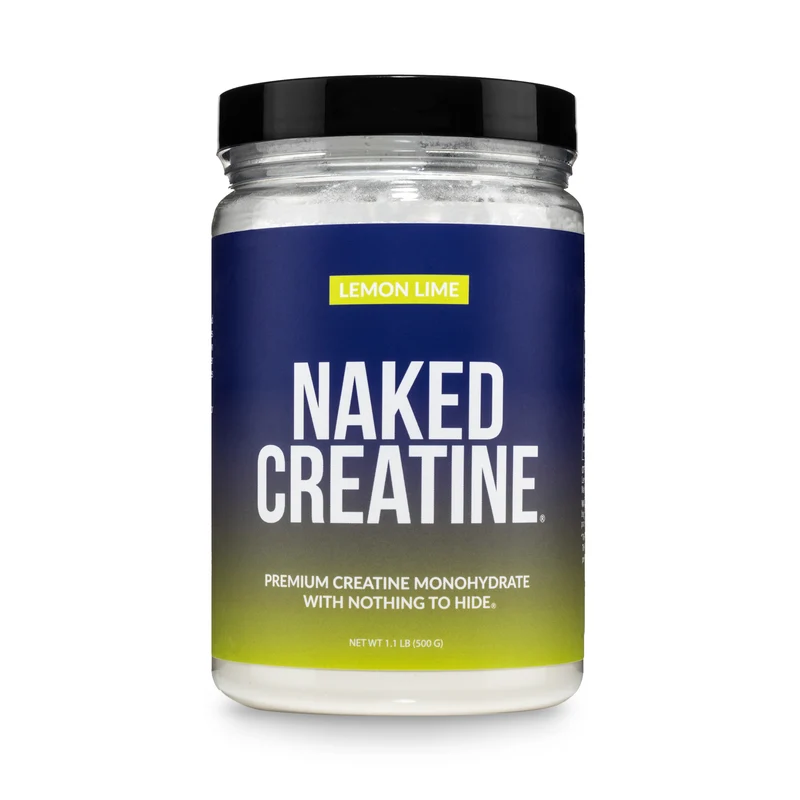 Lemon Lime Creatine Monohydrate Powder | Naked Creatine - 1.1LB