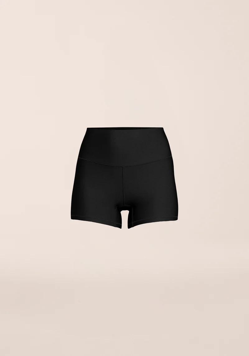 Ultra High Waist Hot Pant - Black