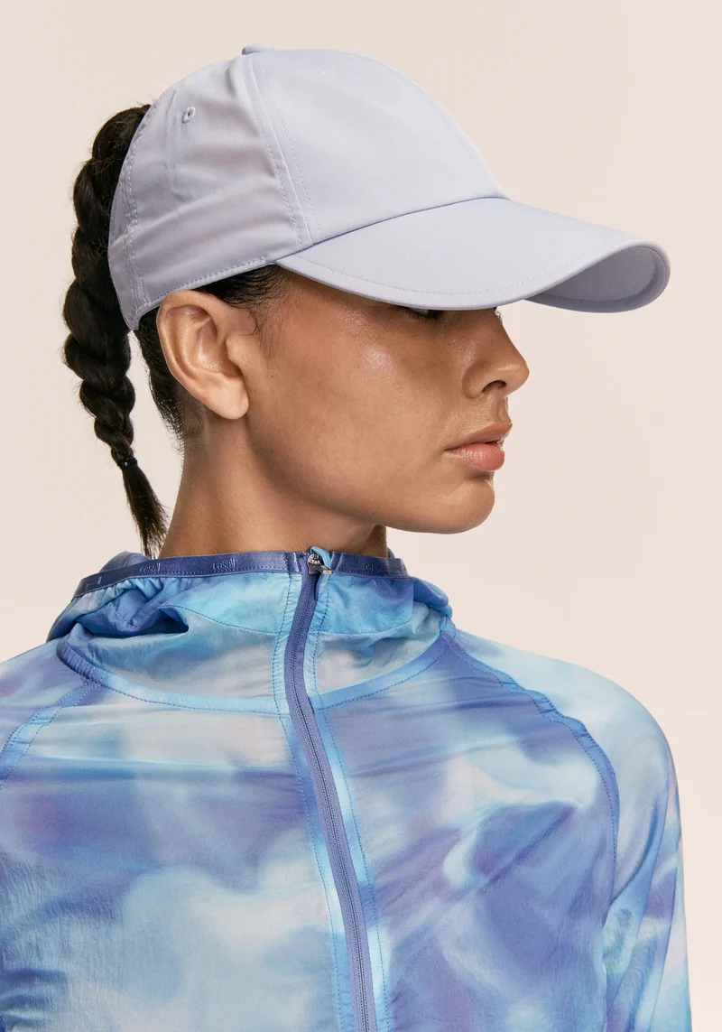 Performance High Ponytail Cap - Aqua Glow