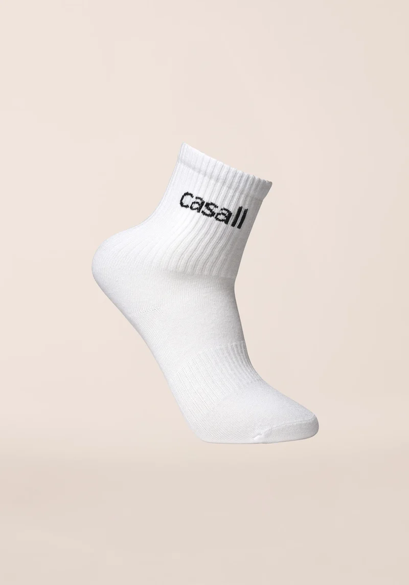 Low-Cut Tube Sock 2-pack - White