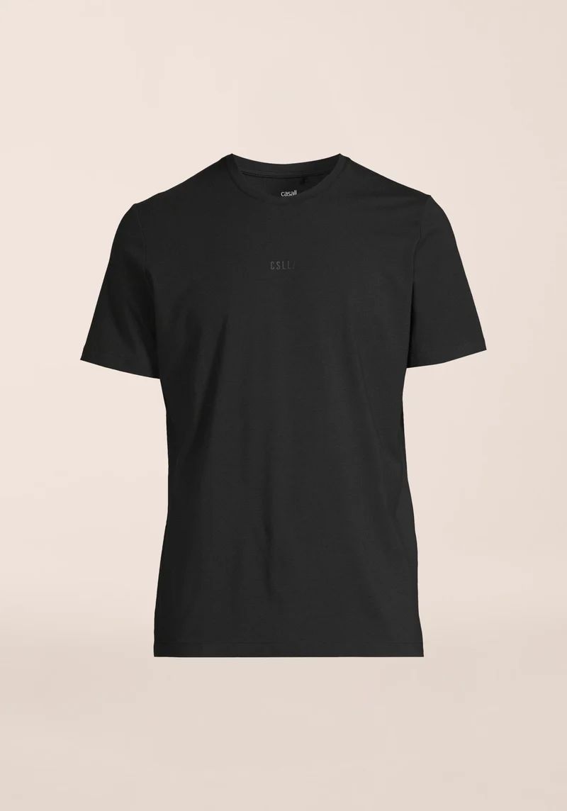 M Cotton Mix Tee - Black