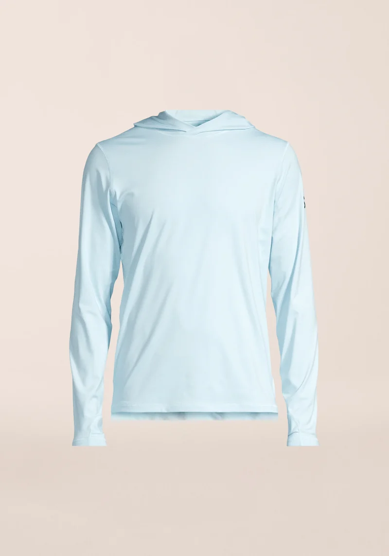 M Training Hood - Aqua Glow