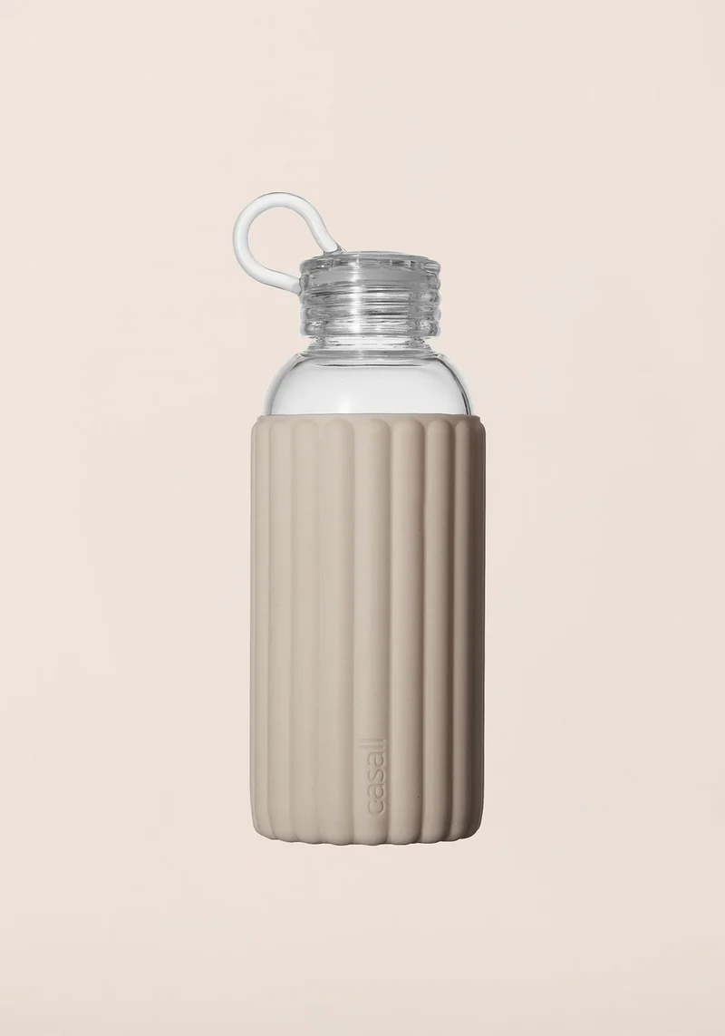 Sthlm Glass Bottle 0,5l - Light Cashmere