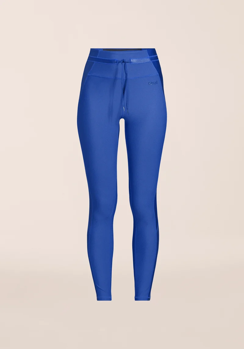 Shiny Matte Tights - Digital Blue