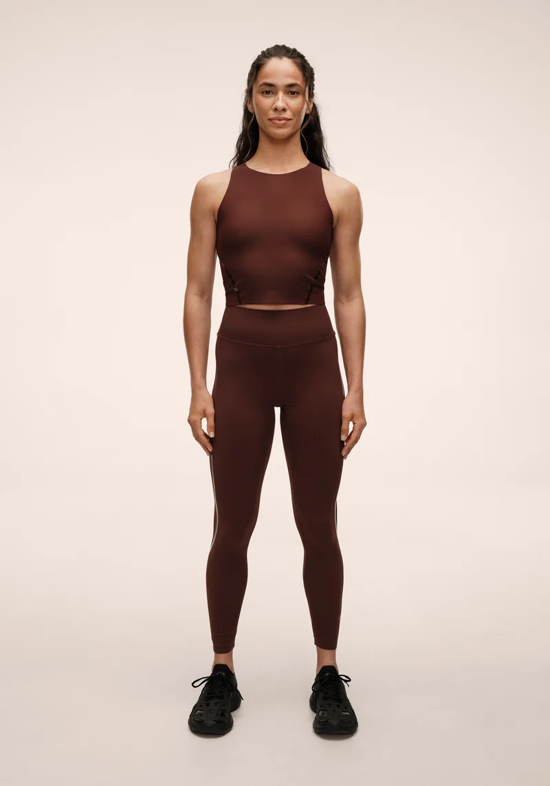 Sculpture 3.0 High Waist Tights - Dark Brown