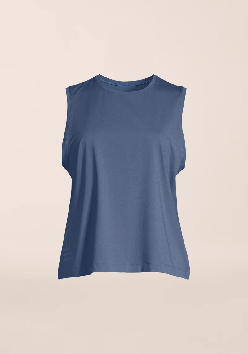 Graphic Tank - Blue Shadow