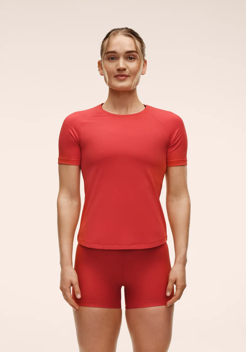 Essential Tee - Brick Red
