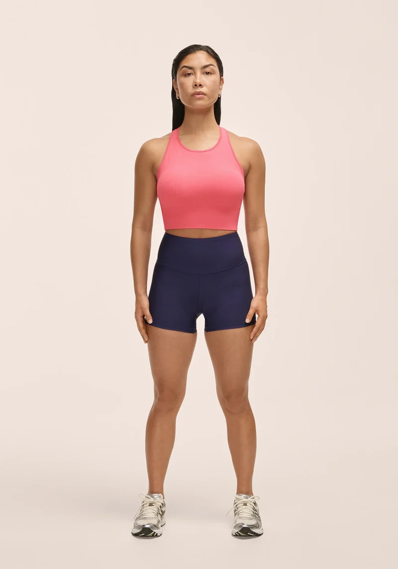 Ultra High Waist Hot Pant - Purple Eclipse