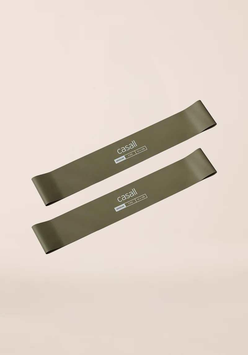 Rubber band Medium 2pcs - Medium Green