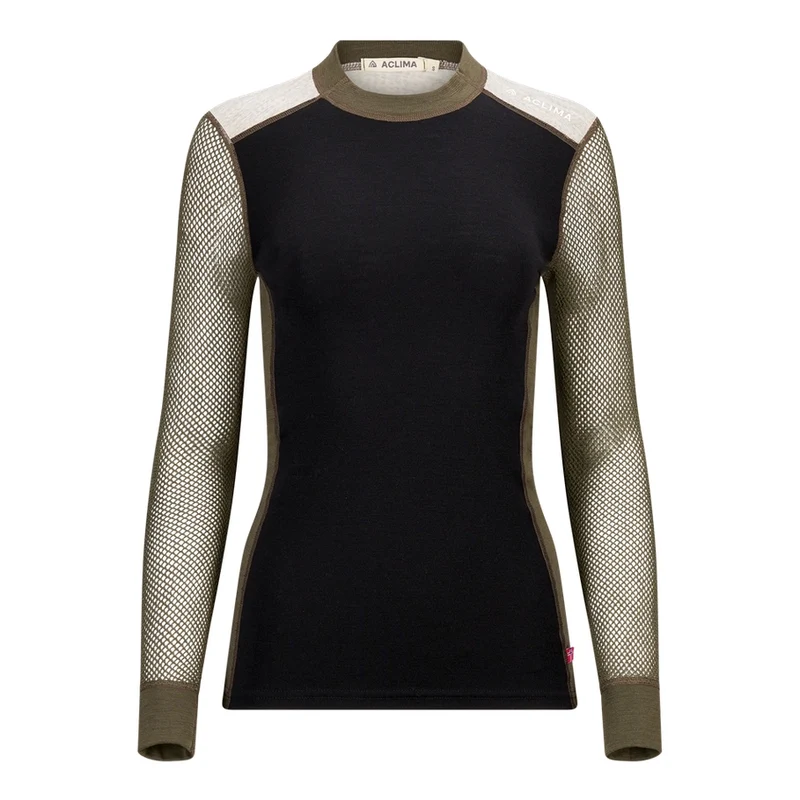 WoolNet Hybrid Crewneck Dam