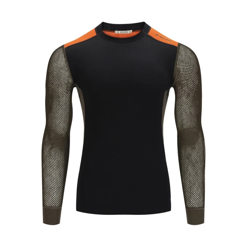 WoolNet Hybrid Crewneck Herr