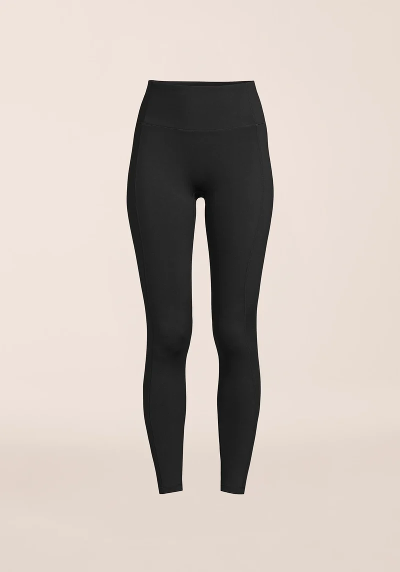 Soft Touch High Waist Tights - Black