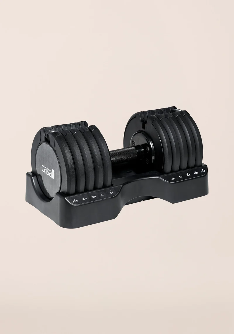 Adjustable Dumbbell Set 4,5-22,5kg - Black
