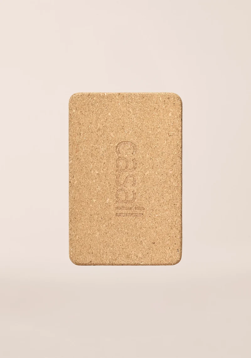 Yoga Block Large - Natural cork