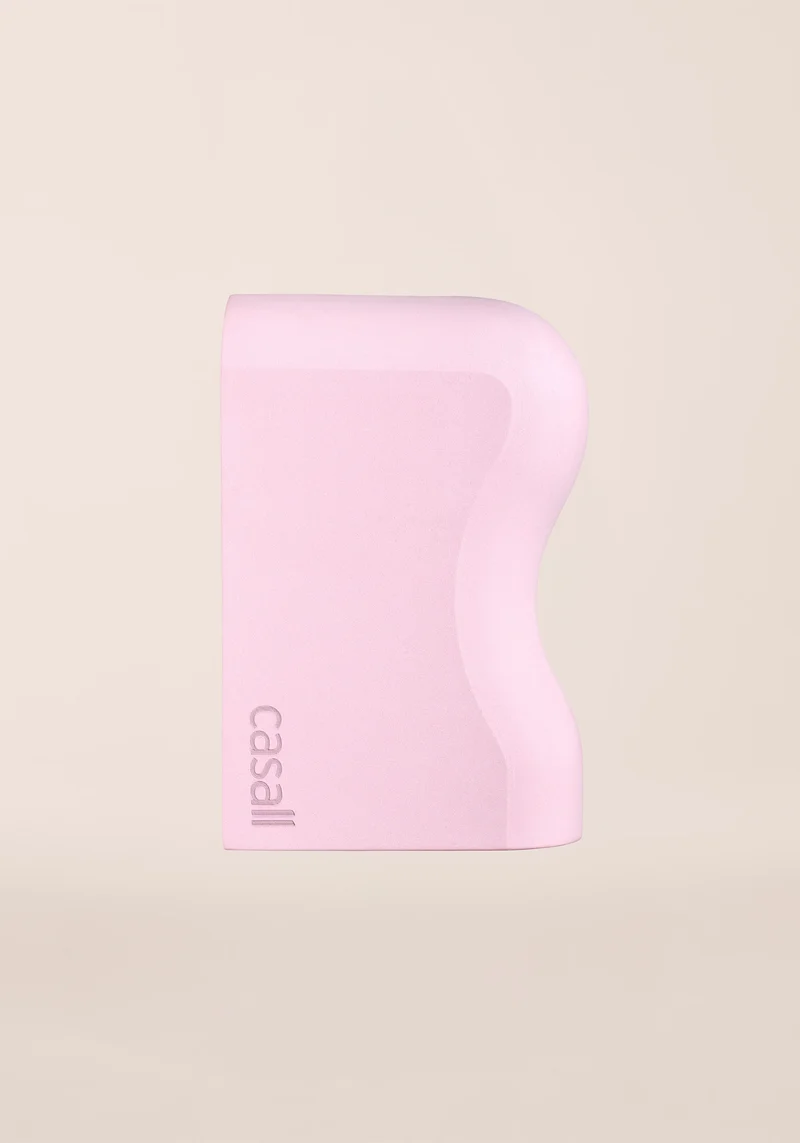 Make Waves Yoga Block - Light pink