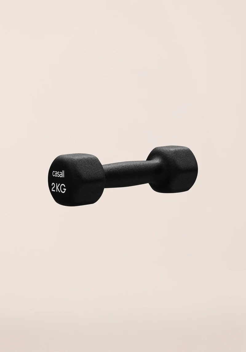 Classic Dumbbell 2kg - Black/white