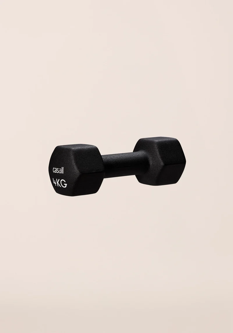 Classic Dumbbell 4kg - Black/white
