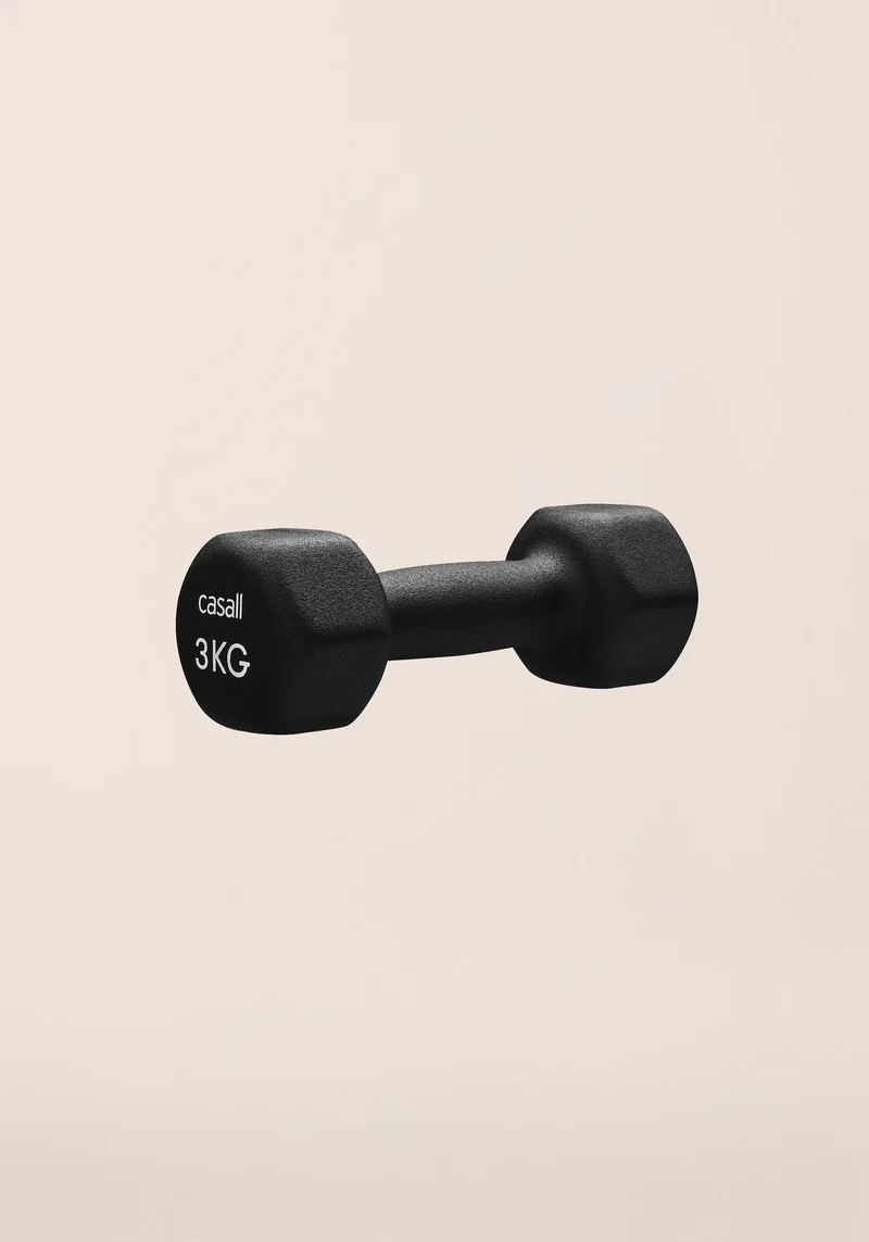 Classic Dumbbell 3kg - Black/white