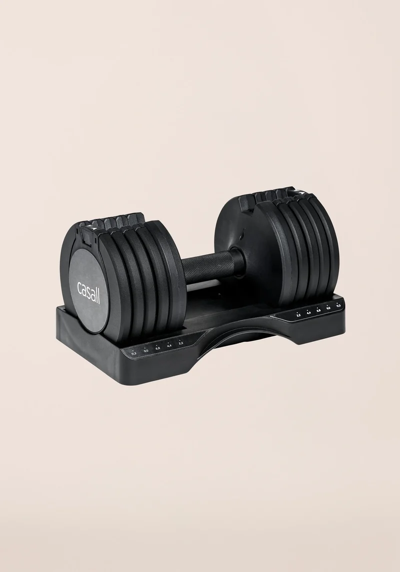 Adjustable Dumbbell set 2-11kg - Black