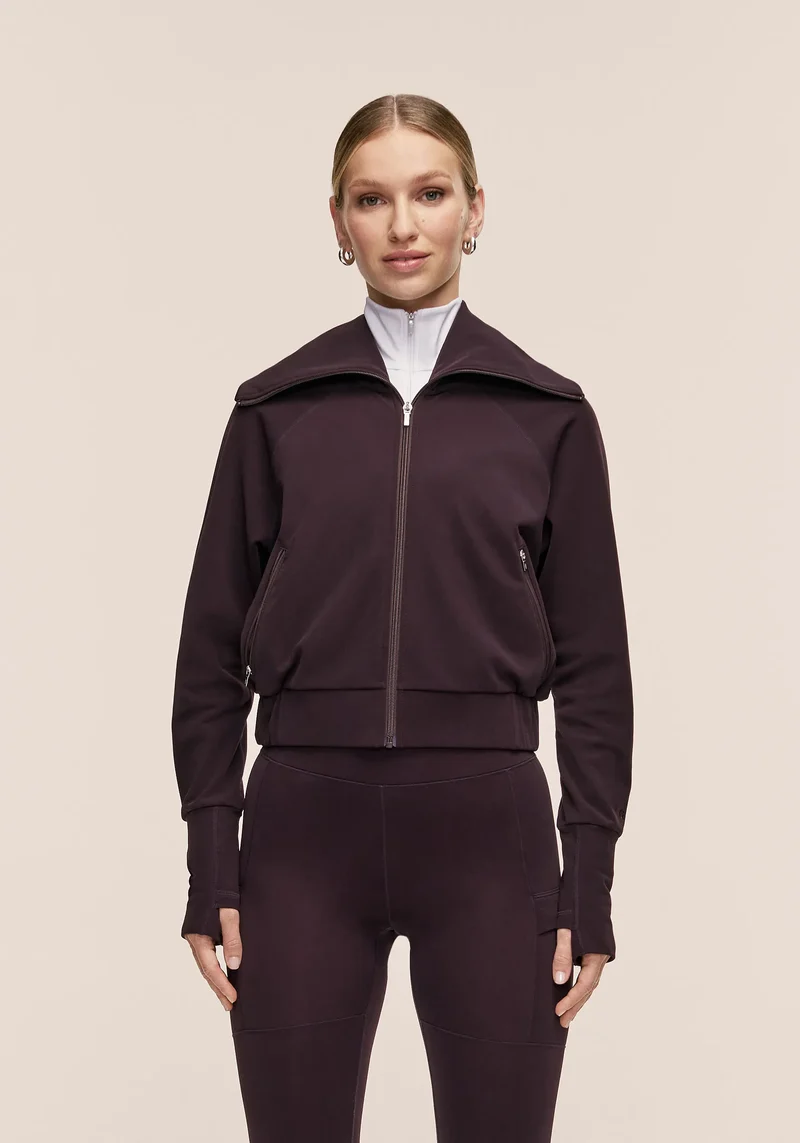 Warm Training Jacket - Dark Cherry Moon