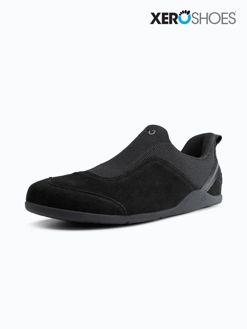 【Men】コースト スエード #ブラック [COAM-BLCK]｜XERO SHOES