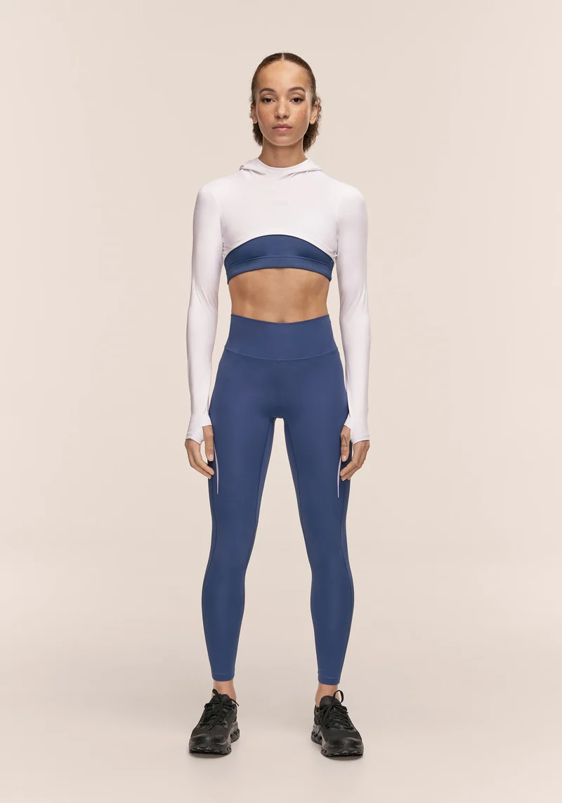 Performance Running Tights - Blue Shadow