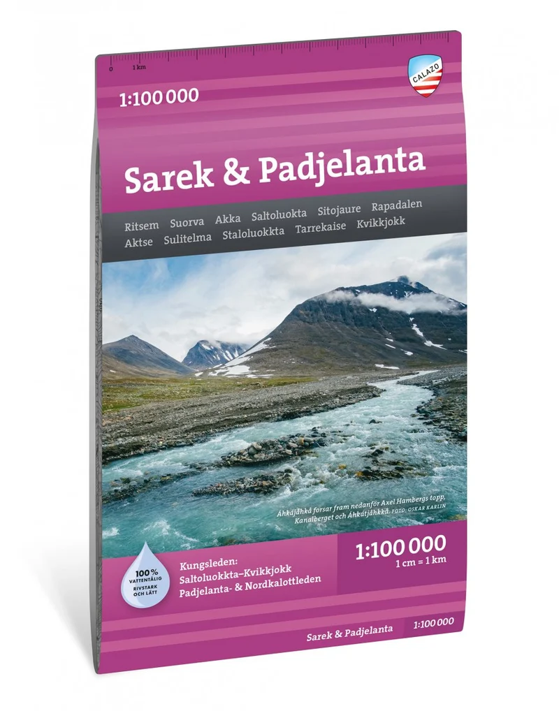 Sarek & Padjelanta 1:100000