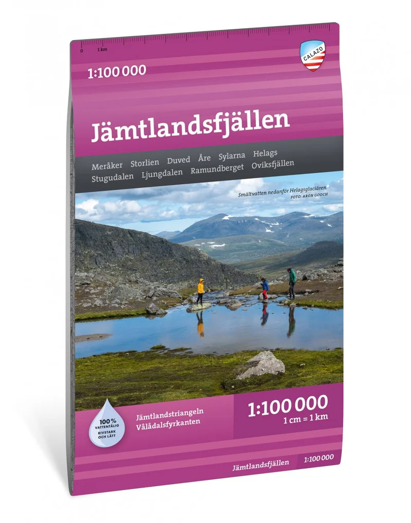 Jämtlandsfjällen 1:100000
