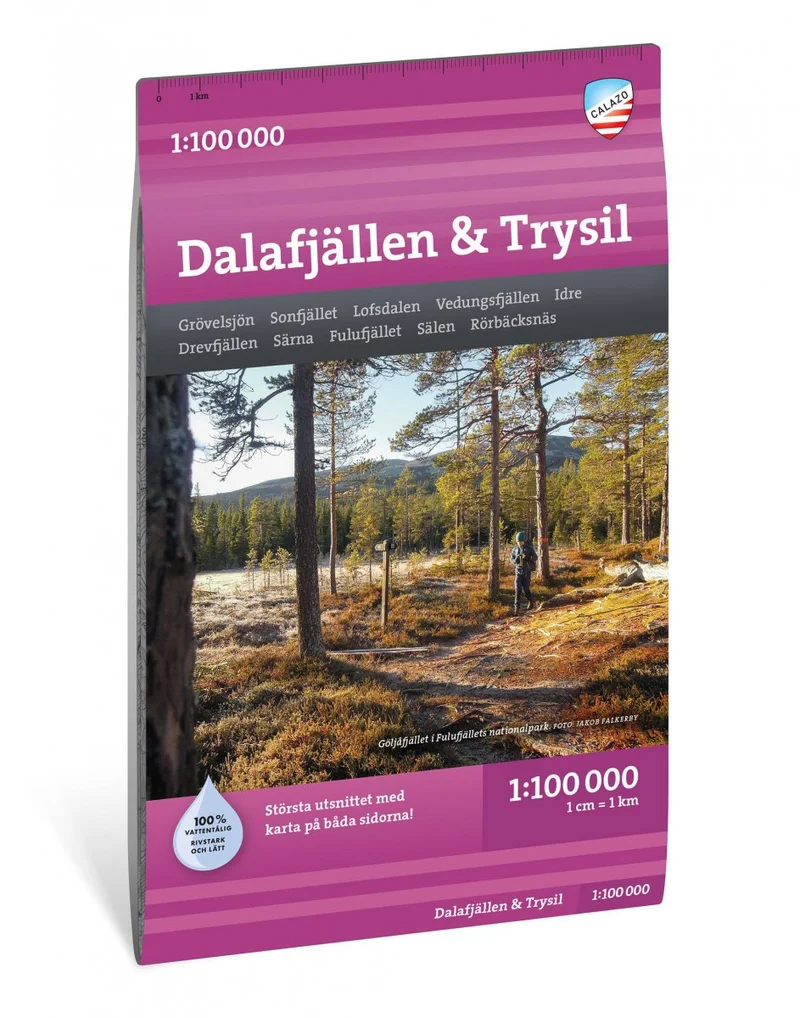 Dalafjällen & Trysil 1:100000