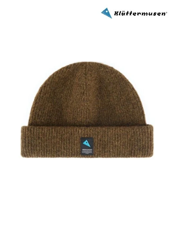 Runa Beanie #Black Gold [10048]｜Klattermusen