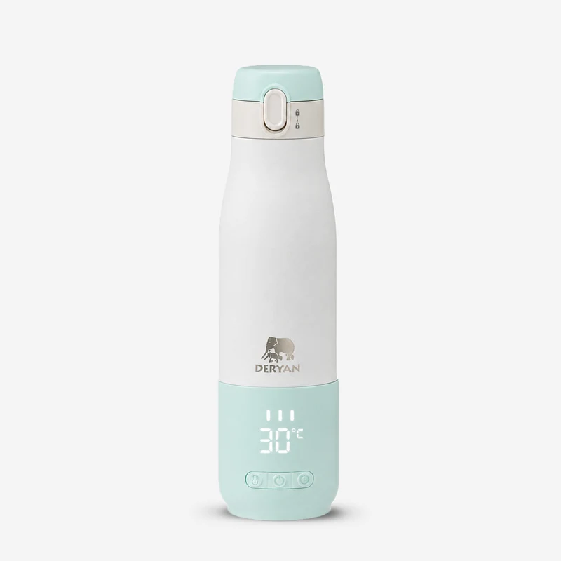 Trådlös flaskvärmare 350 ml – Mint
