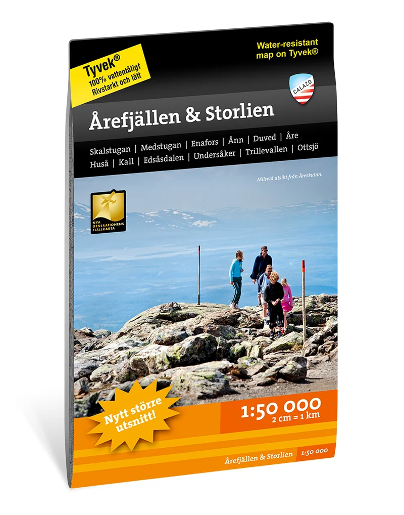 Årefjällen Storlien 1:50000
