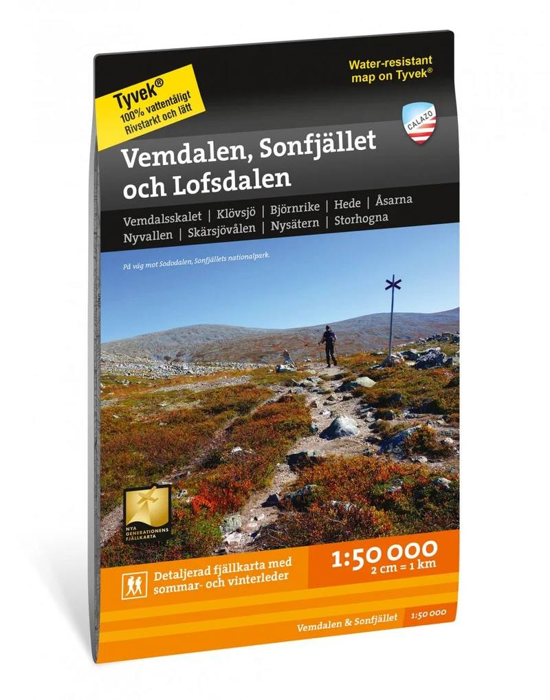 Vemdalen, Sonfjället & Lofsdalen 1:50000