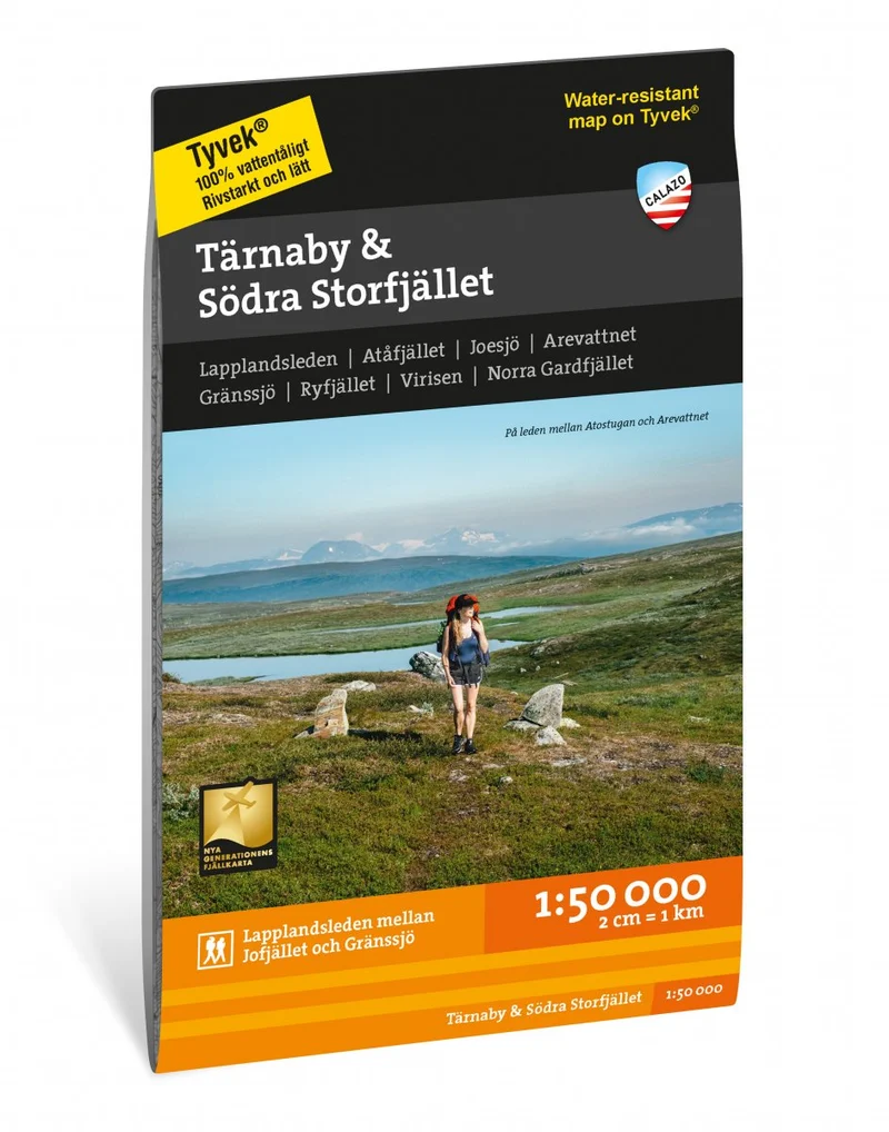 Tärnaby & Södra Storfjället 1:50000