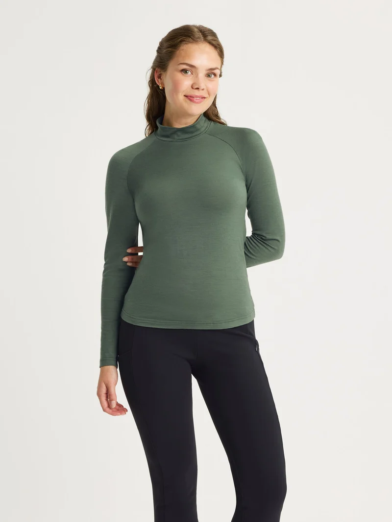 Aleksandra Merino Long Sleeve Green