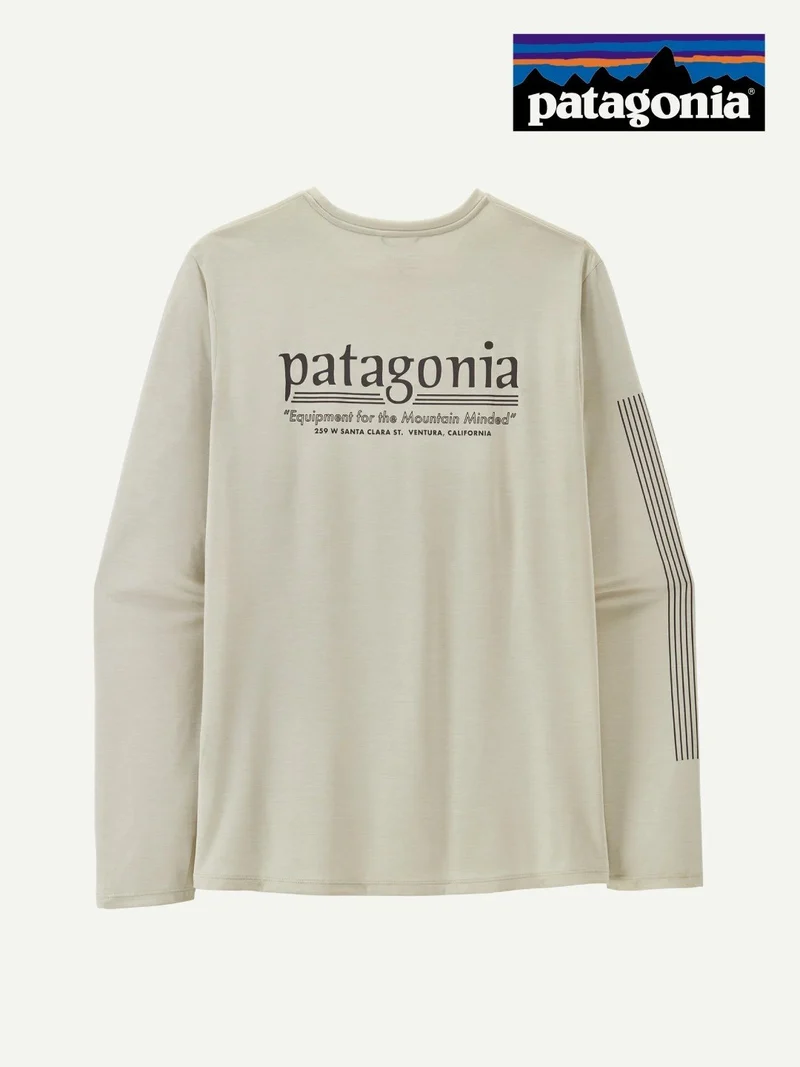 【Men】Men's L/S Cap Cool Daily Shirt - Hut Tripper #DYWH [45496]｜patagonia