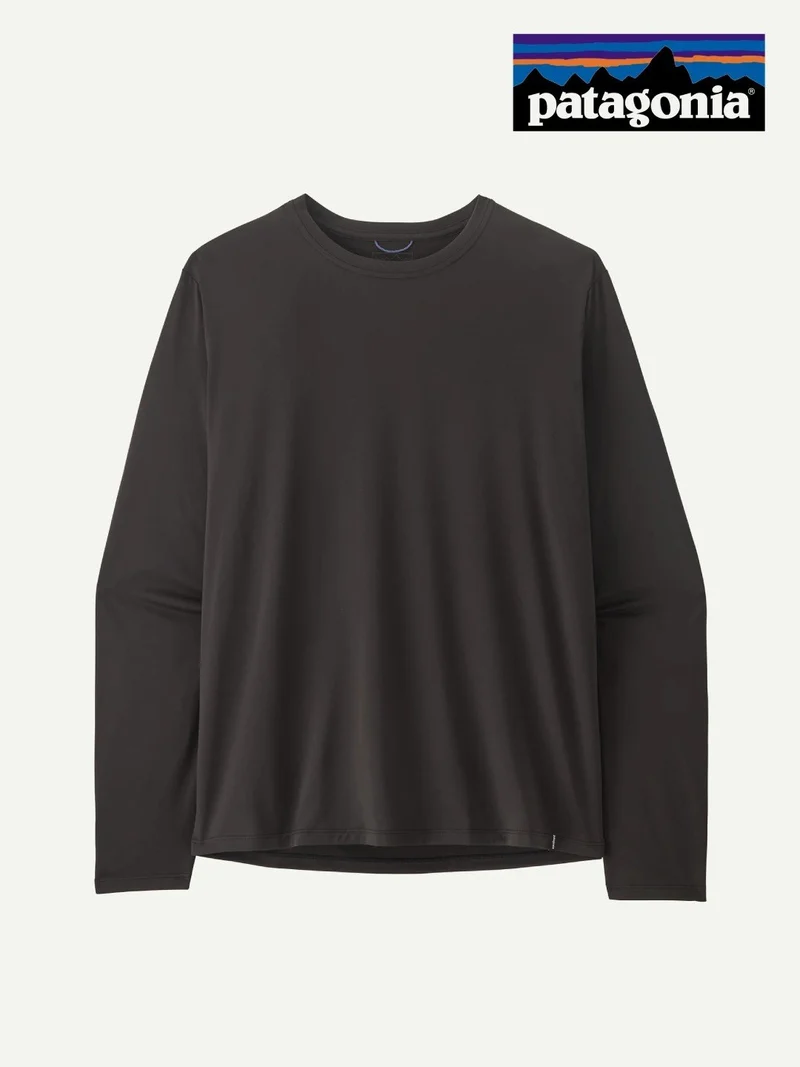 【Men】Men's L/S Cap Cool Daily Shirt #BLK [45181]｜patagonia