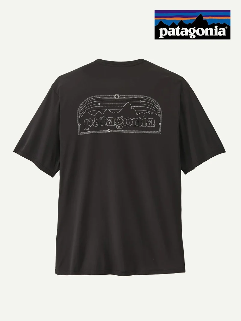 【Men】Men's Cap Cool Daily Shirt - P-6 Cosmos #BLK [45508]｜patagonia
