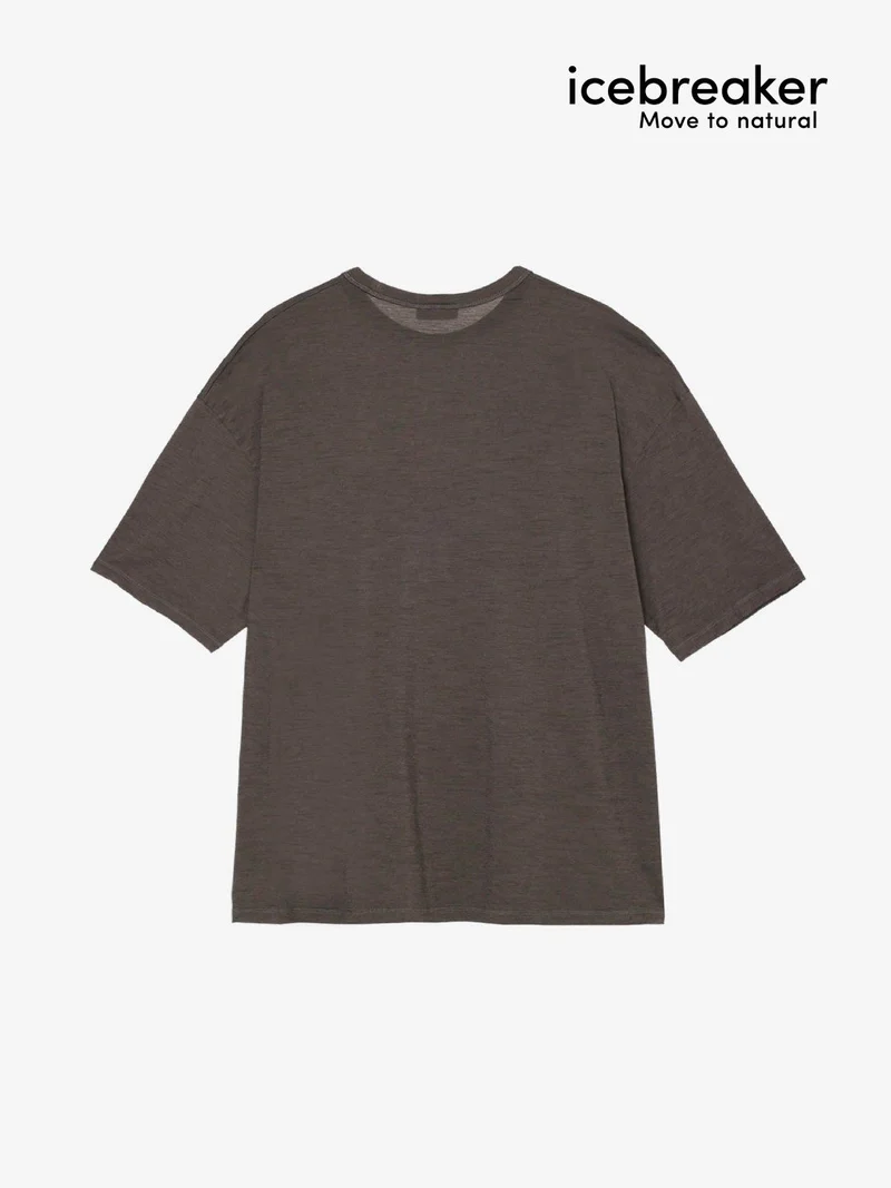 U Merino 150 Nature Dye SS Tee #クリノカワ [IB0A56ZG]｜icebreaker