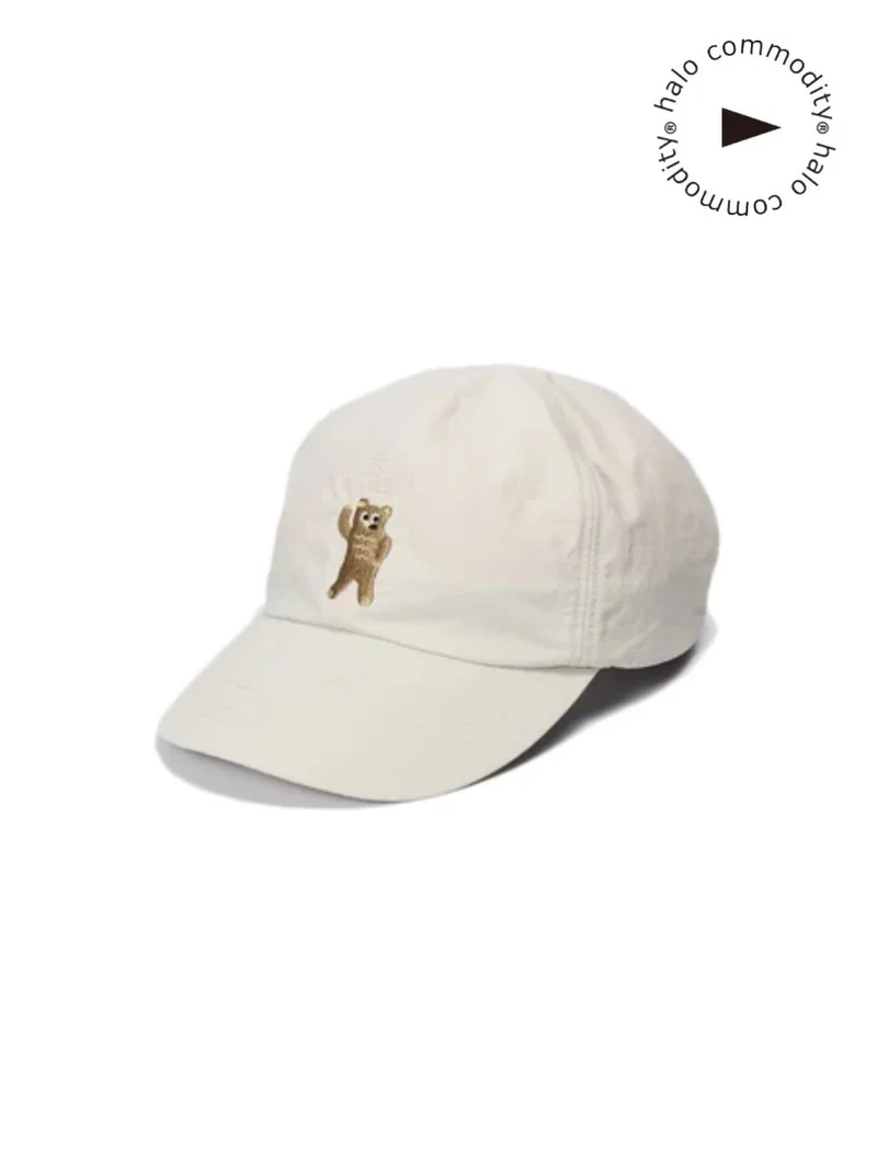 Mush Bear Cap #Ecru [h263-200]｜halo commodity