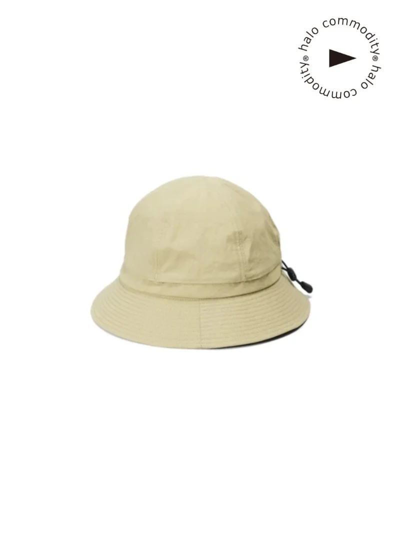 Salt Slit Hat #Beige [h263-491]｜halo commodity
