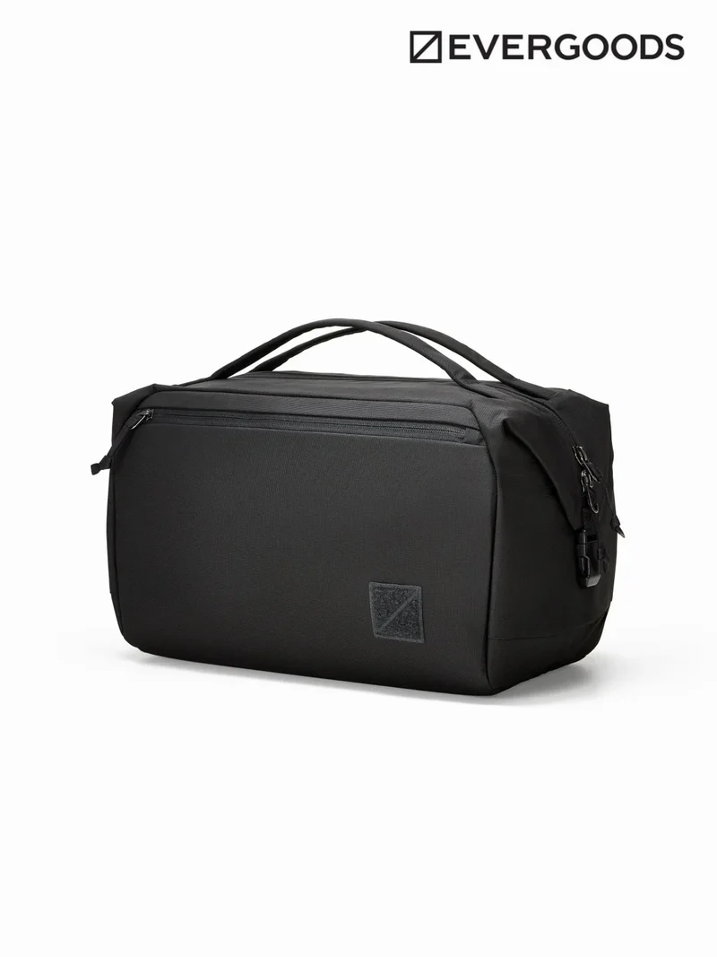 TRANSIT DUFFEL 25L #Solution Dyed Black [TD25]｜EVERGOODS