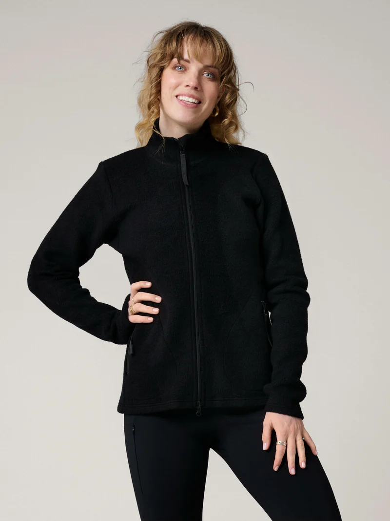 Ada Wool Fleece Black