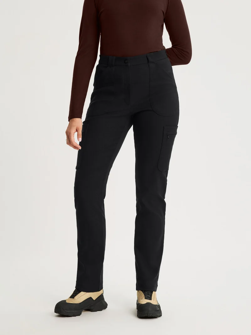 Amelia Hiking Pants Black