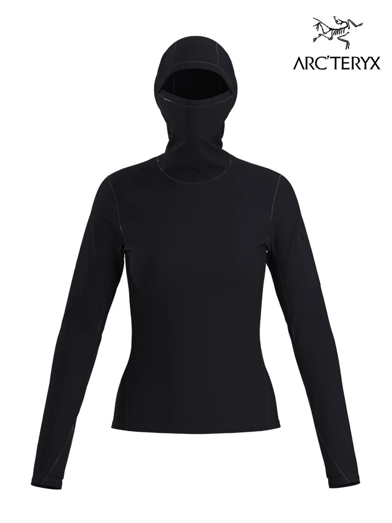 【Women】Women's Rho Hoody W #Black [X00001075401]｜ARC'TERYX