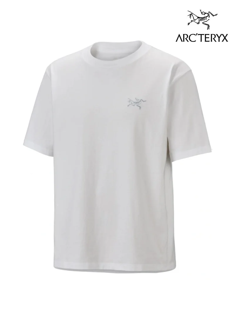 【Men】Kragg Cotton Emblem Crew SS M #White Light [X00001070203]｜ARC'TERYX